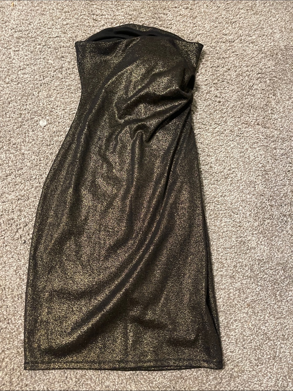Strapless dress